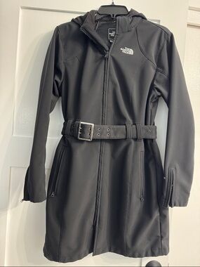 The North Face Apex Bionic
Black Hooded Trench Coat